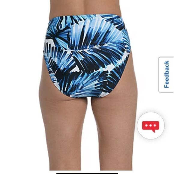 NWT- Mynah- bluehigh rise full coverage bikini bottoms - Size Small - Picture 8 of 8